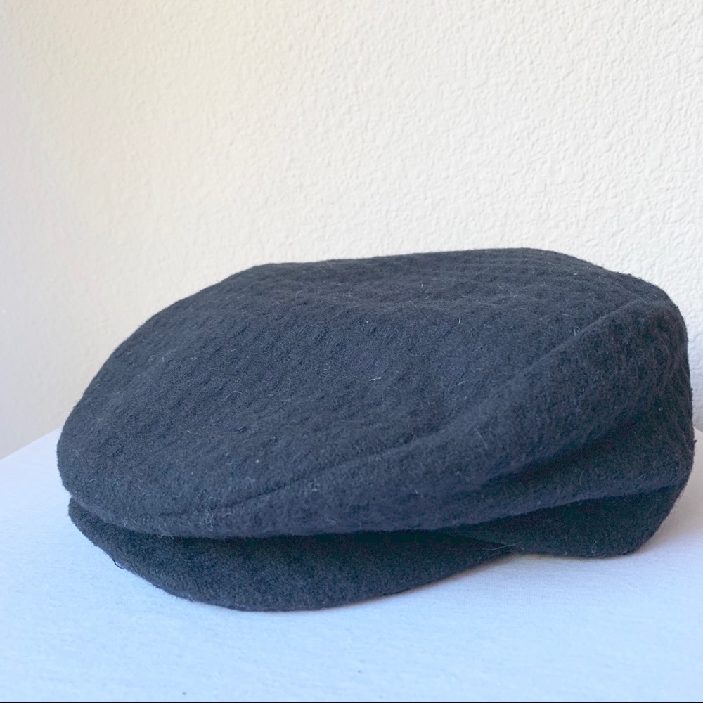 Black Waffle Texture Drivers Cap